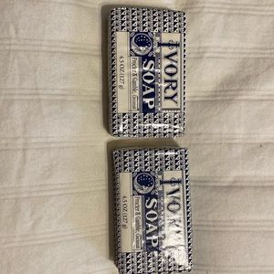 2 original old ivory soap bars from proctor and Gamble never opened